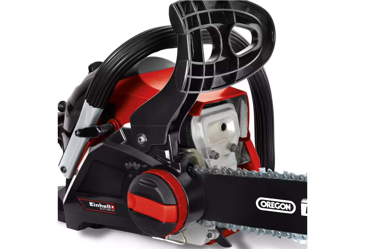 Απεικονίζεται το αλυσοπρίονο